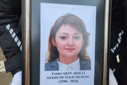 Polis memuru Fatma Akın Akıllı memleketi Karabük'te  toprağa verildi