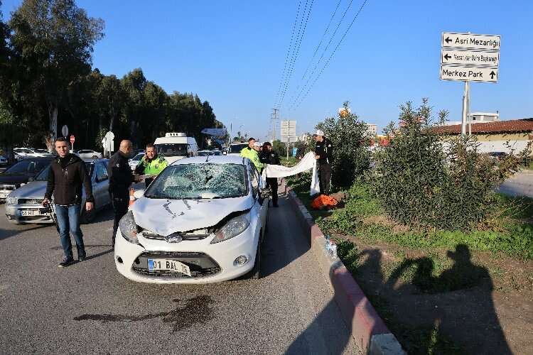 adana da trafik kazası 