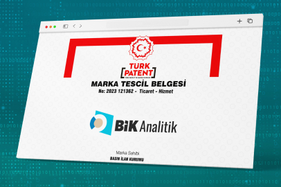 “BİK Analitik” tescillenerek 10 yıl koruma altına alındı