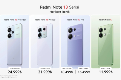 Xiaomi Redmi Note 13 serisinin Türkiye fiyatları belli oldu: İşte modeller ve detaylar!