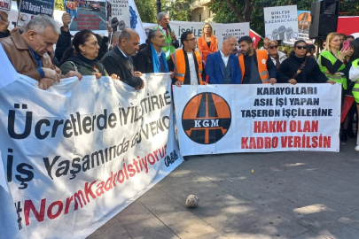 Kamu Çalışanları Dernek Başkanı Eser Aslan: ​​​​​​​İş güvencesi ve kadro istiyoruz