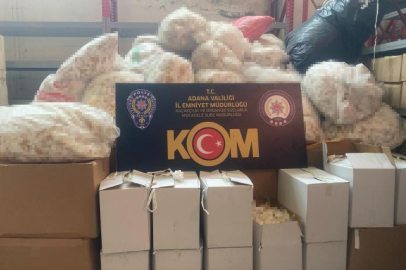 Adana'da gümrük kaçağı Makaron Bulundu: 10 milyon TL değerinde