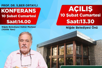 Niğde’nin 4. Kütüphanesi, İlber Ortaylı'nın Katılımıyla Açılıyor