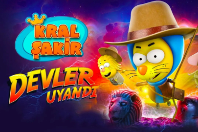 Türkiye'nin en izlenen çizgi karakteri Kral Şakir, yeni filmi "Devler Uyandı" ile sinemalarda!