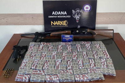 Adana'da narkotik operasyonunda 2 zanlı tutuklandı