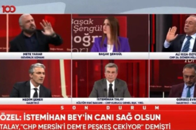 Mete Yarar ile CHP'li Milletvekili Ali Rıza Öztürk arasında canlı yayında tartışma yaşandı