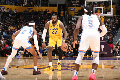 LA Lakers, Thunder'ı evinde yendi: 116-104