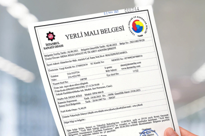 Şubat 2024'te onaylanan yerli malı belgelerinde yüzde 1 artış kaydedildi