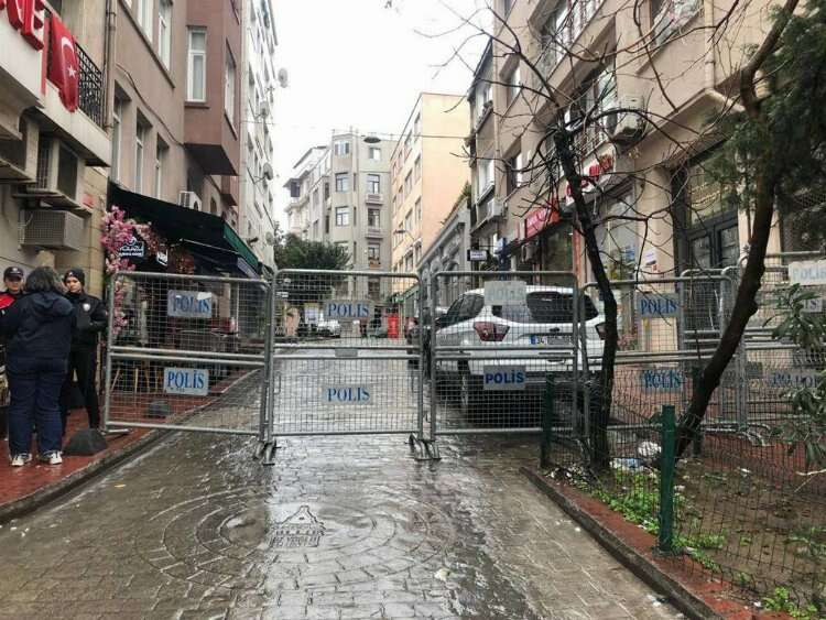 taksim 8 mart yürüyüşü