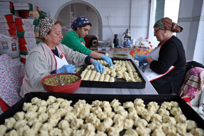 Ramazan sofralarının tescilli lezzeti kerebiç, kadınlara gelir kapısı oluyor