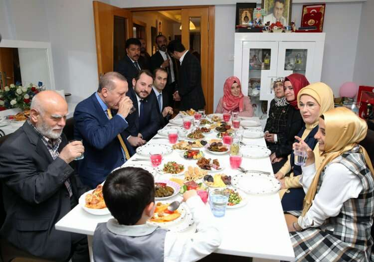 Cumhurbaşkanı Erdoğan, ilk iftarı şehit aileleri ile yapacak