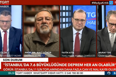 Prof. Dr. Naci Görür: İstanbul'da beklenen deprem her an olabilir