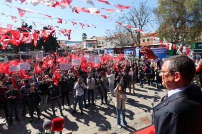 Özgür Özel mitingde atılan slogana kızdı :Slogancıyı değiştirin