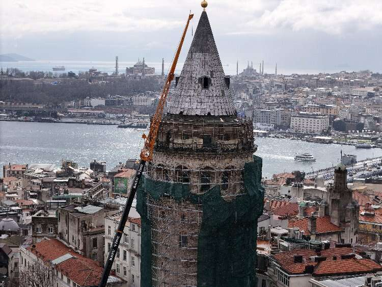 galata kulesi restorasyon