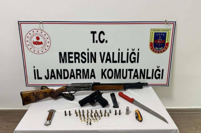 Mersin'de silah kaçakçılığı operasyonu