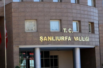 Şanlıurfa Valiliğinden yasaklama kararı