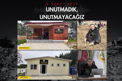 Hatay'daki deprem şehidi ormancıların isimleri, sosyal tesislerde yaşatılacak