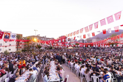 Mersin Büyükşehir Belediyesi Ramazan ayında 227 bin kişiye iftar verdi