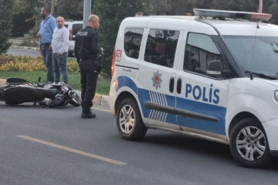 Ankara'da motosikletin yaya çarpması sonucu 2 kişi ağır yaralandı