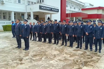 Kozan Hükümet Konağında Türk Polis Teşkilatının 179. Yıl Dönümü töreni düzenlendi