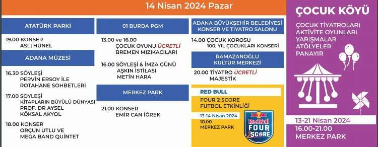 portakal çiçeği festivali programı