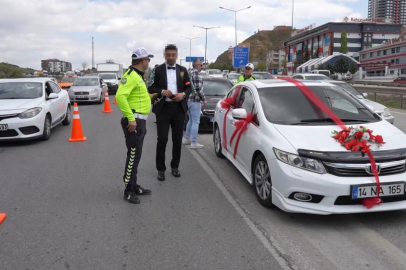 Kırıkkale'de olaylı trafik kontrolü