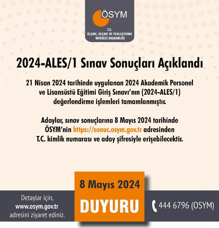 ales sonuçları