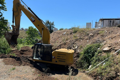 Hatay Kırıkhan'da altyapı ve kaldırım çalışmaları devam ediyor