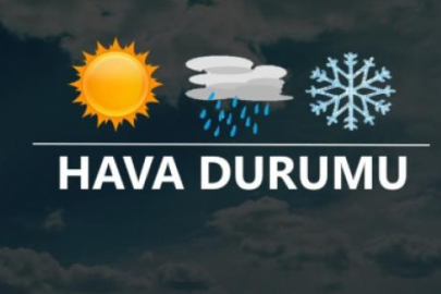 Meteoroloji Genel Müdürlüğü'nden hava durumu tahminleri