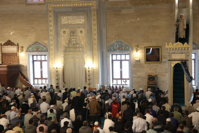 Diyanet İşleri Başkanı Erbaş, Kahramanmaraş'ta cuma hutbesi verdi