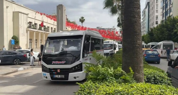 adana itimat ve cemalpaşa dolmuşları kontak kapattı