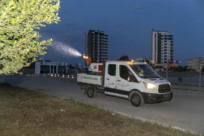 Mersin Büyükşehir Belediyesi haşere ve larva ile mücadele çalışmalarını yoğunlaştırıyor