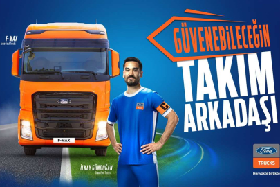 İlkay Gündoğan, Ford Trucks'ın marka elçisi oldu