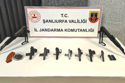 Viranşehir'de silah kaçakçılığı operasyonunda 7 şüpheli gözaltına alındı