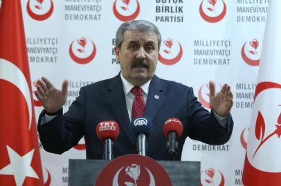 BBP Genel Başkanı Mustafa Destici'den çarpıcı açıklamalar