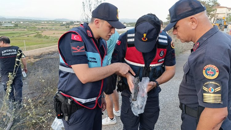 antalya hurdacılar yangın cıkardı