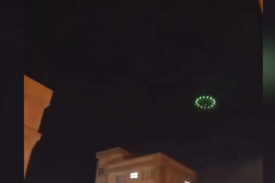 Tahran semalarında gizemli cisim görenleri şaşkına çevirdi: UFO Mü, başka bir şey mi?