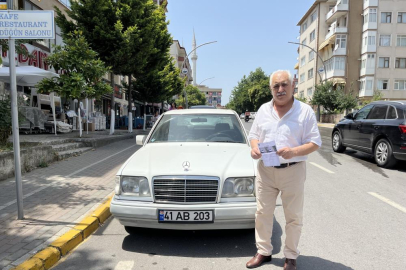 Kocaeli'de emekli Ahmet Balaban'a Tokat'tan gelen trafik cezaları elektronik haciz getirdi