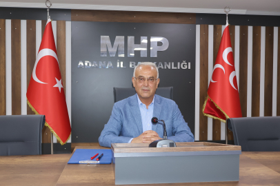 MHP Adana İl Başkanı Yusuf Kanlı’dan “Bir kap su, bir kap mama, bir kap yem” çağrısı