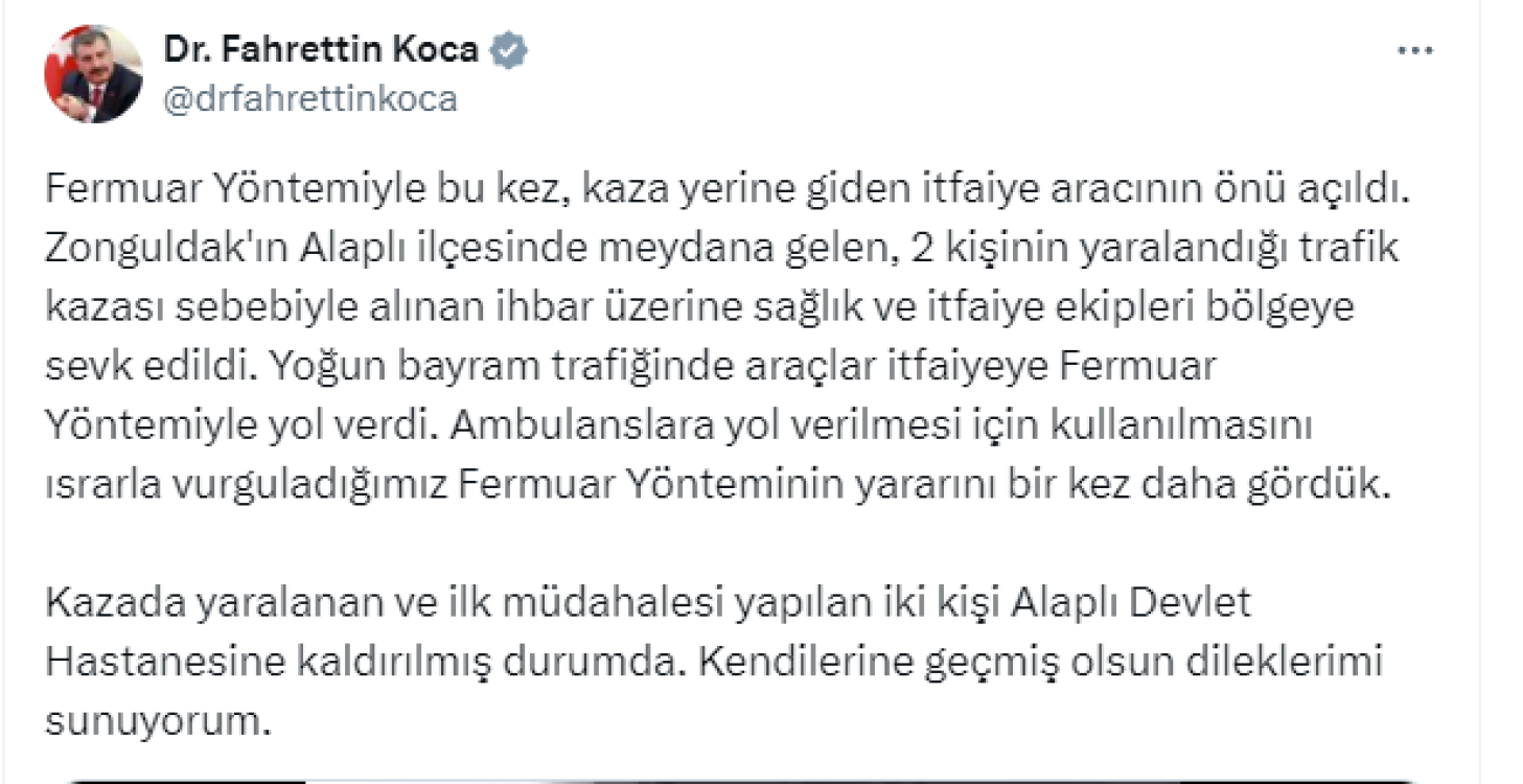 Sağlık Bakanı Fahrettin Koca