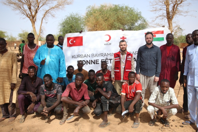 Türk Kızılay, Nijer'de 19 bin 75 hisse kurban etini ihtiyaç sahiplerine ulaştırdı