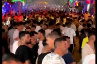 Alanya Barlar Sokağı'nda artan erkek yoğunluğu sosyal medyada tepki çekti