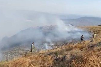 Siirt Şirvan'da çıkan orman yangını kontrol altına alındı