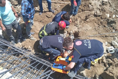 Hatay'da toprak altında kalan işçi kurtarıldı