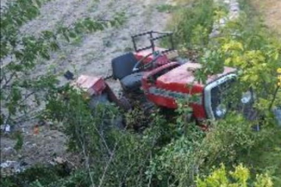 Isparta Yalvaç'ta traktör devrildi: 1 Kişi hayatını kaybetti