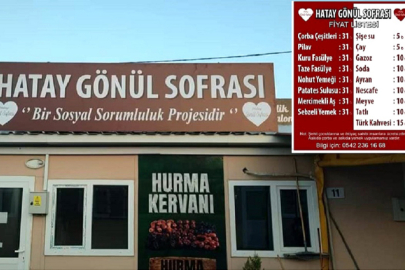 Hatay Gönül Sofrası'nda yemekler, plaka numarasıyla sınırlı olacak