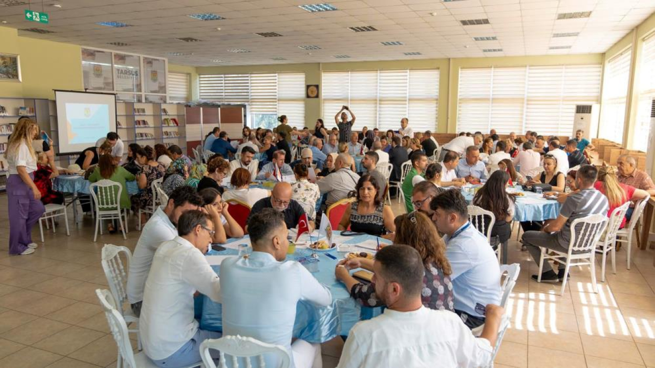 Tarsus Belediyesi, 2025-2029 stratejik planı için çalıştay düzenledi 2