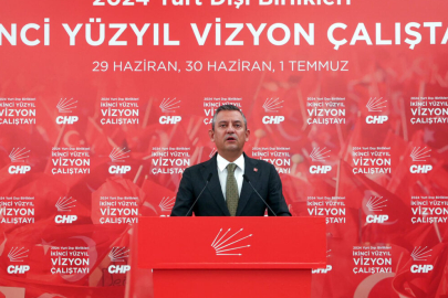 CHP Genel Başkanı Özgür Özel, partisinin düzenlediği çalıştayda konuştu