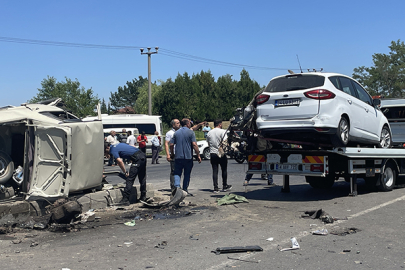 Bolu'da zincirleme trafik kazasında 2 işi öldü, 3 kişi yaralandı