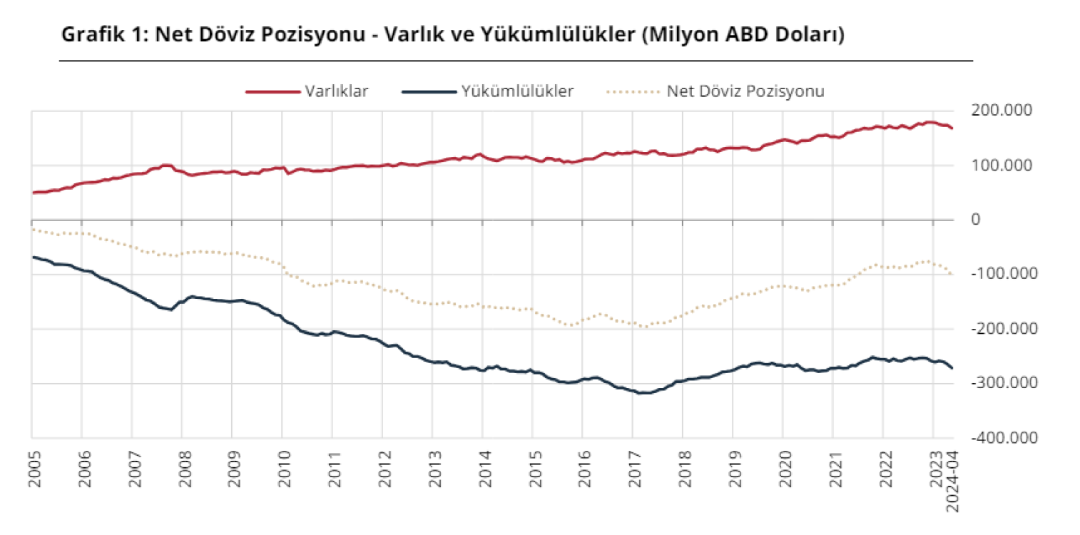 Nisan'da döviz varlıklarında gerileme, yükümlülüklerde artış yaşandı 2